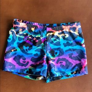 Free w/ purchase, girls Swim shorts, size-8-10